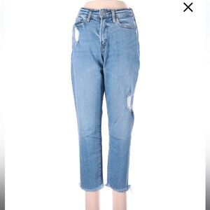 Old Navy Blue Ankle Cropped Jeans